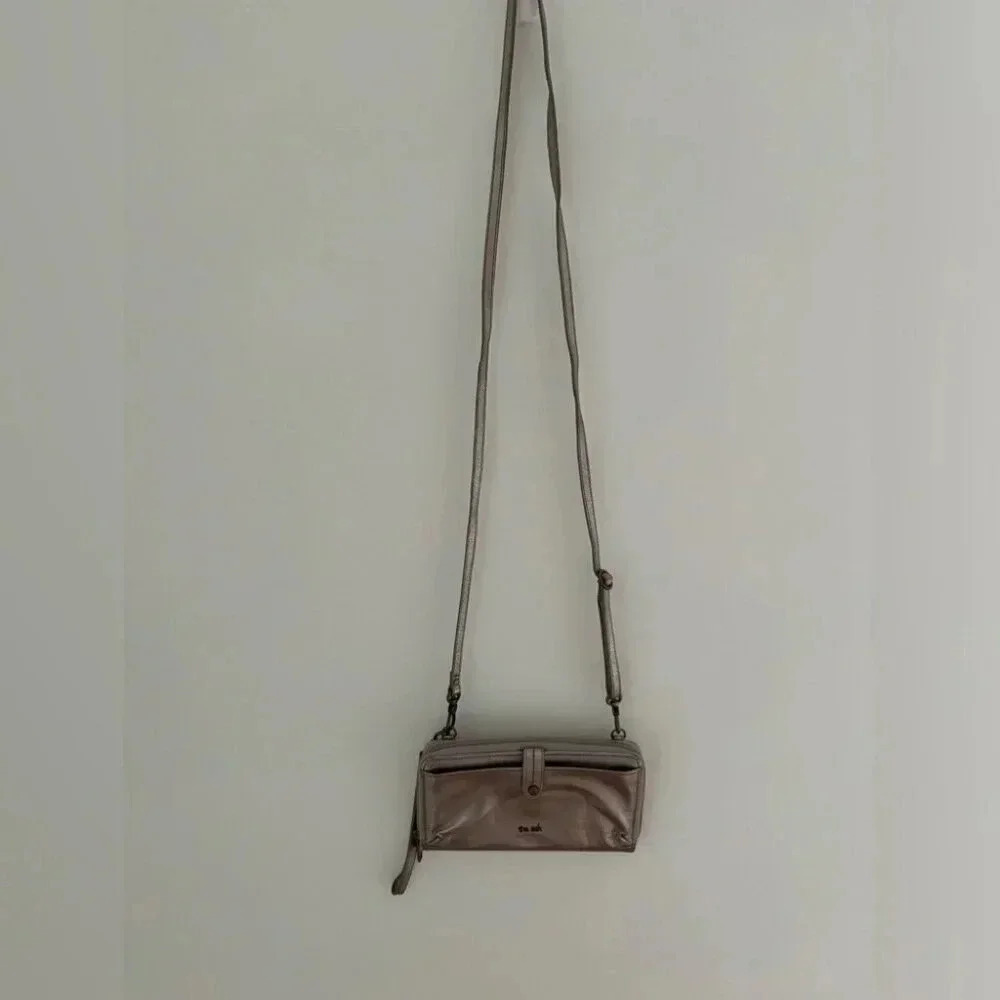 The Sak Silver Crossbody Wallet - Picture 6 of 9